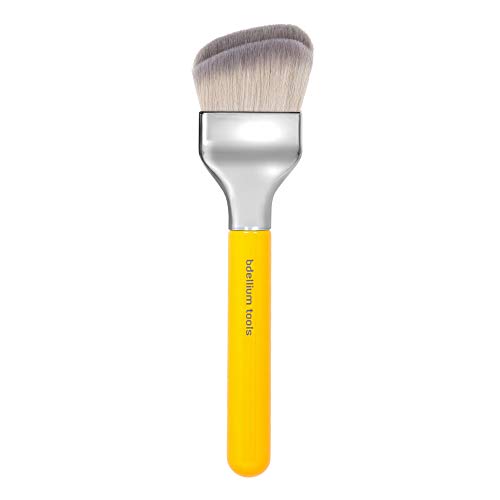 Professional Makeup Brush - Large Slanted Double Dome Blender, Vegan Synthetic Fibers