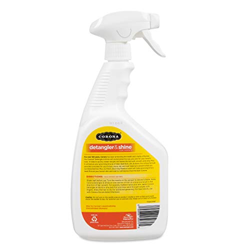 Horse Mane & Tail Detangler and Shine Conditioner - 32oz Spray