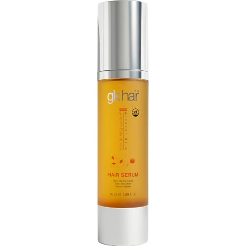GK HAIR Hair Oil Serum 1.69 Fl Oz - Frizz Control & Shine - Argan & Plant-Based Protein - Lightweight Finish - Variation 1.69 Fl Oz (50ml)
