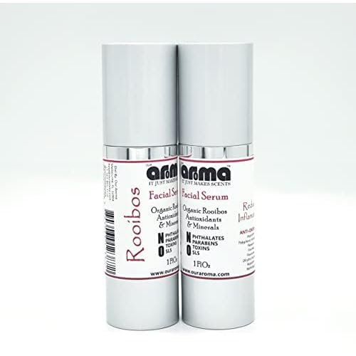 Our Aroma Rooibos Tea Infused Facial Serum for Sensitive and Aging Skin - 1 FlOz