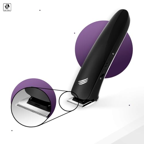 Skull Shaver Baby Beast Trimmer - Ultimate Cordless Hair & Beard Grooming Tool - Precision Steel Blades - USB Rechargeable - 4 Combs - Travel-Friendly