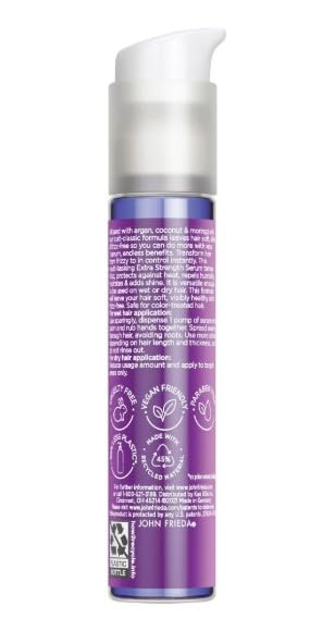 Ease Extra Strength Hair Serum, Anti-Humidity Spray with Coconut Oil, Frizz-Free Hair, for Thick and Coarse Hair, with Argan, Coconut, and Moringa Oil for Heat Protection 1.69 oz