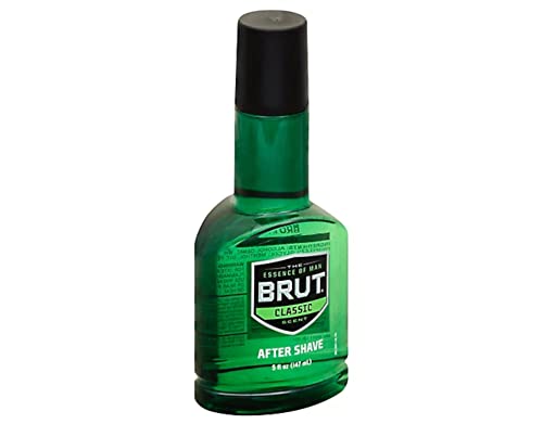 Brut After Shave Classic Fragrance 5 Oz Pack of 4 - Masculine Scent, Skin Care