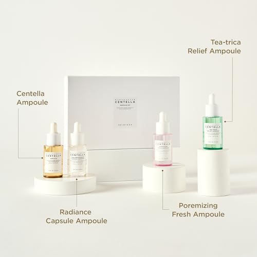 Travel Size Centella Ampoule Kit with Hydrating Serum & Soothing Care