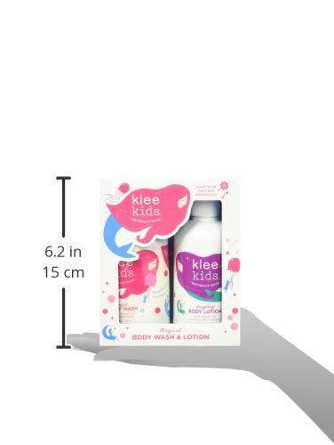 Kids Body Wash and Lotion Duo Set - Natural, Paraben-Free, Made in USA