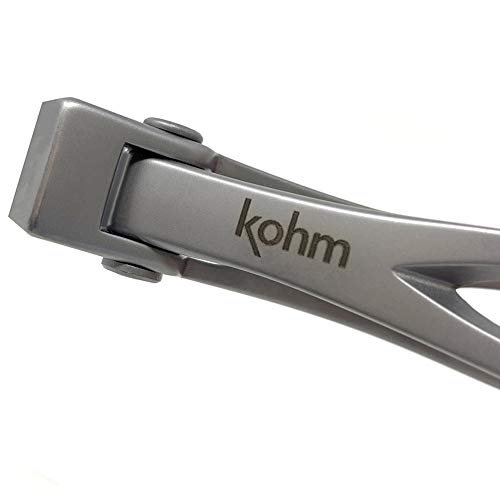 Heavy Duty Nail Clippers for Thick Nails & Ingrown Toenails - Professional Silver