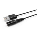 Replacement Charging Cable for SURKER Mens Hair Clippers K7S K7S-Silver K7S-Golden K9S SK-1616 5Ft Charger Cable Power Cord Black