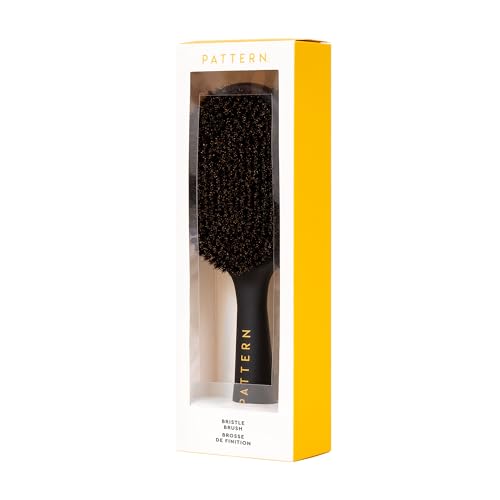 Premium Double-Sided Boar Bristle Hair Brush for Smoothing & Styling