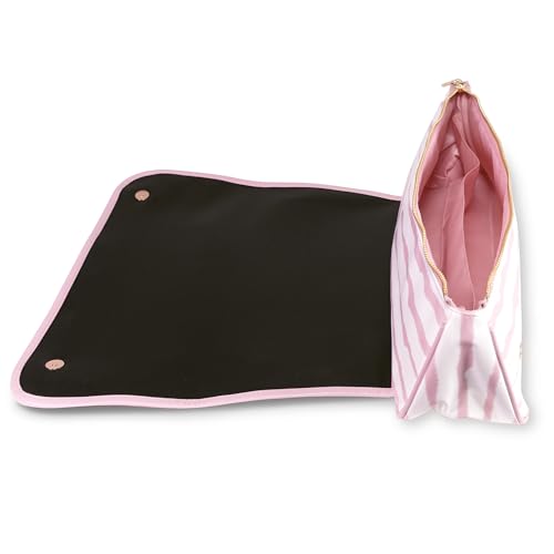 Hair Tool Organizer Bag with Heat-Resistant Interior - Goddess Stripe