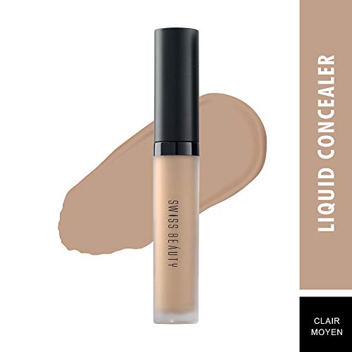Swiss Beauty Professional Liquid Concealer For Face (Clair-Moyen)