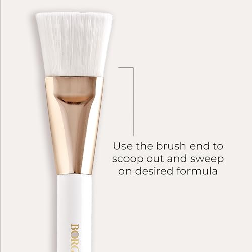 Borghese Fango Active Mud Mask with Deluxe Applicator for Deep Cleansing & Skin Firming