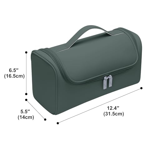 Hair Dryer Travel Case, Portable Hairdryer Storage Bag with Hanging Hook, Waterproof Hair Dryers Organizer Bags