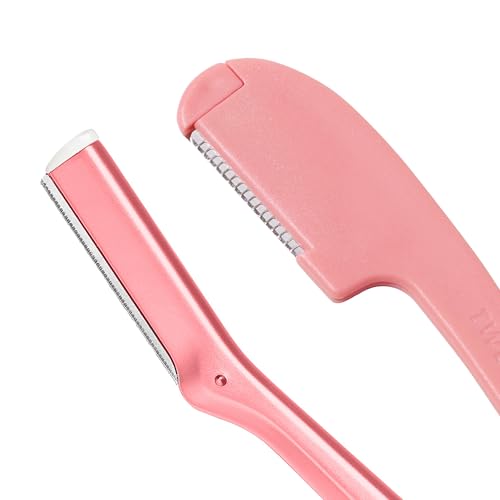 Tweezerman Tea Rose Prep and Plane Facial Razor Set