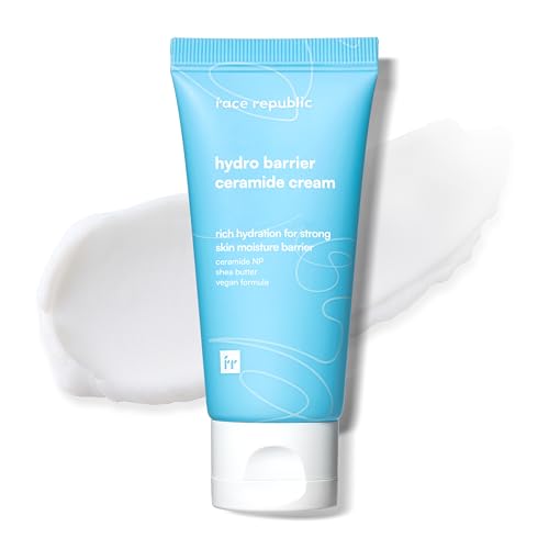 Face Republic Ceramide Moisturizer for Dry Skin - Deep Hydration & Barrier Repair, 50ml