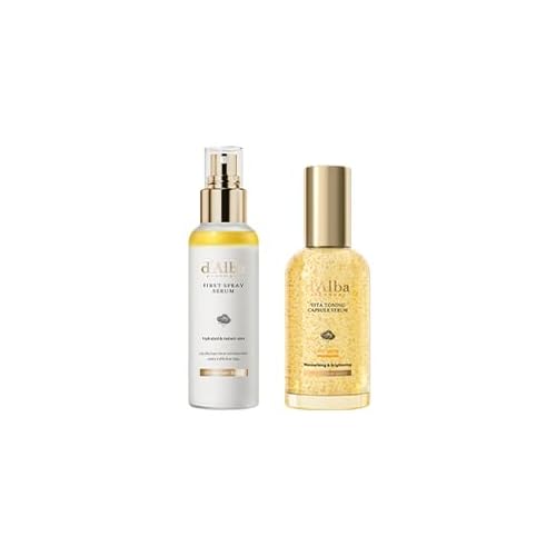 d'alba Piedmont White Truffle Spray Serum 100ml & Oil Capsule Serum 100ml
