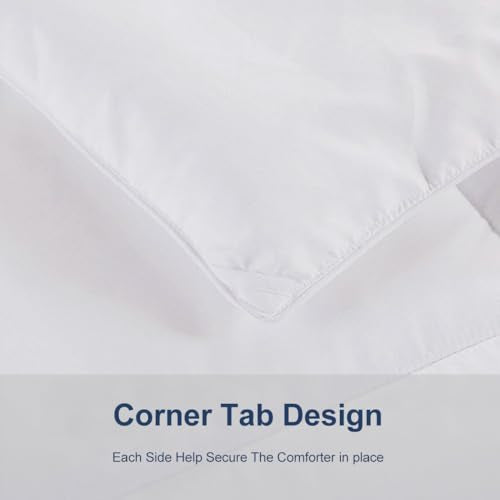 Super King Duvet Insert 120x120 400GSM Microfiber Comforter White ACCURATEX