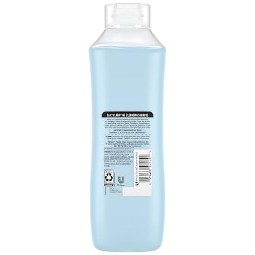 Suave Clarifying Shampoo, Family-Size 4-Pack ? pH-Balanced & Hypoallergenic Daily Deep Cleansing Shampoo for Normal to Oily Hair, 22.5 Oz Ea