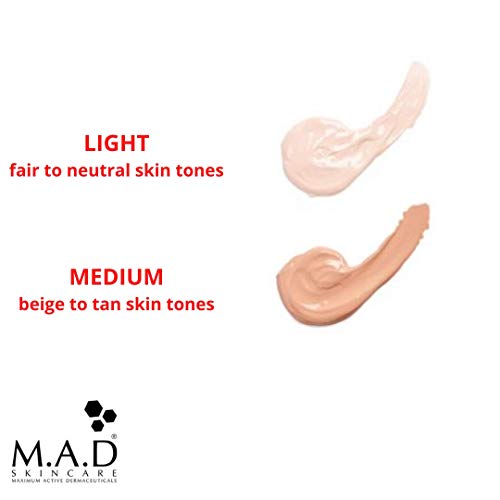 M.A.D Skincare Photo Guard SPF 50 Broad Spectrum Self-Adjusting Foundation Serum - Neutral - by Maximum Active Dermaceuticals