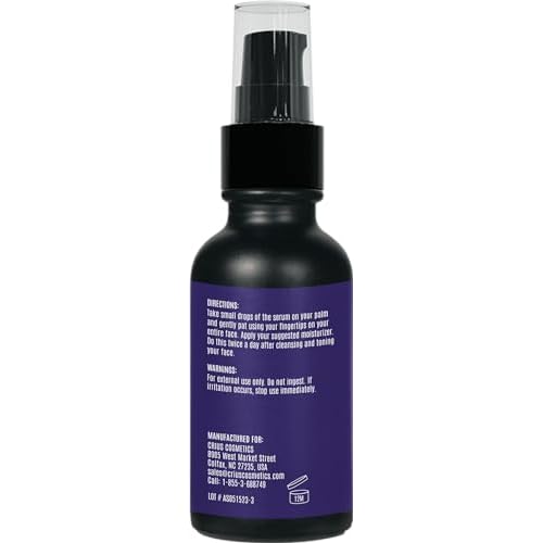 Ultra Youth Serum 1 oz,Helps Create Barrier To Retain Moisture, Promotes Skin Elasticity, Helps Boost Radiance, Non-GMO, Cruelty-Free Products, Made In USA,