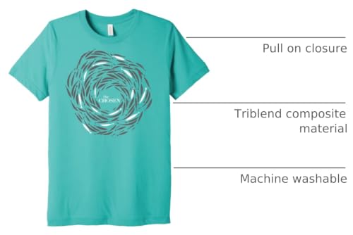 Women Teal The Chosen Against the Current T-Shirt - XX-Large Faith Tee