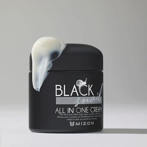 MIZON Snail Repair Intensive Ampoule & Black Snail All in One Cream. Moisturizing, anti-aging, blemish care, skin regeneration