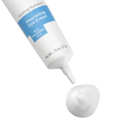 Nourishing Eye Cream with Hyaluronic Acid for Anti-Aging & Hydration - 0.75 Oz