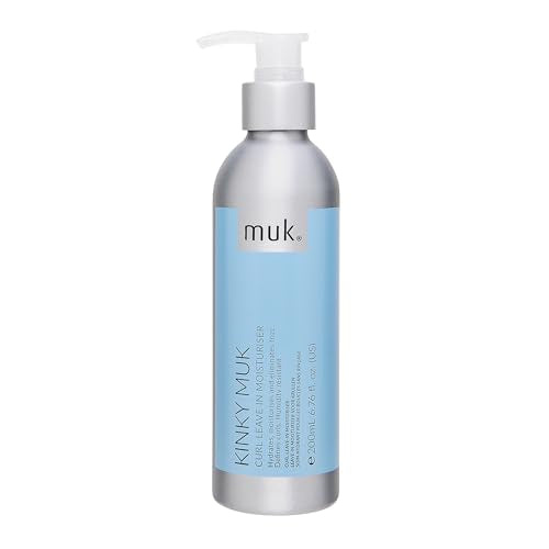 Kinky Leave-In Moisturizer for Curly & Straight Hair - Hydrating Curl Cream 200ml