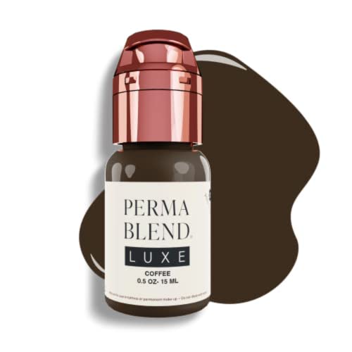 Microblading Ink for Eyeliner & Brows - Vegan Brown Cosmetic Tattoo Ink - 0.5 oz