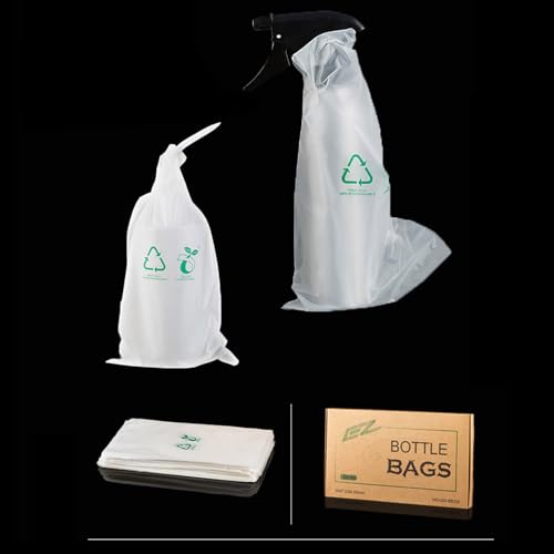 Eco-Friendly Tattoo Wash Bottle Covers - 250 Disposable Bags for Tattoo & Beauty Supplies