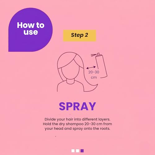 Girlz Only Dry Shampoo Nude Pack of 3 - Invisible Finish for All Hair Colors