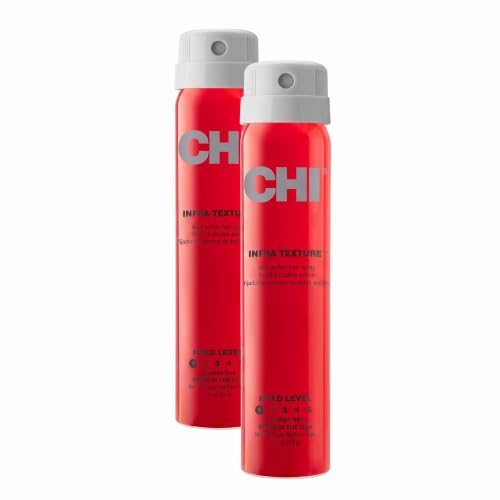 CHI Infra Texture Dual Hair Spray Unscented 2.6 oz Pack of 2 - Flexible Styling