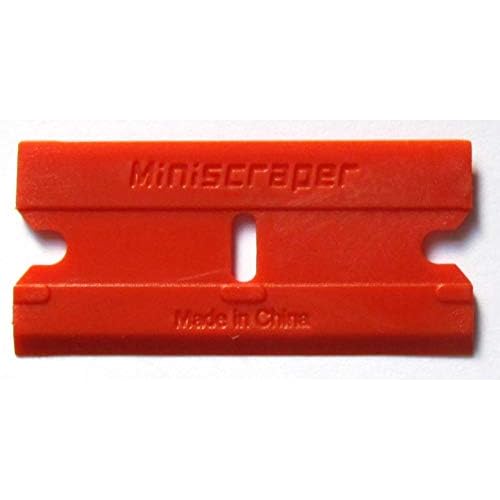 Plastic Razor Scraper Blades Double Edged (1 Pack)