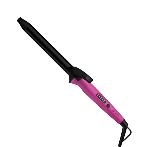 Revlon Easy Heat 1-Inch Curling Iron with Extra-Long Tourmaline Barrel