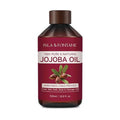 ISLA & FONTANE Jojoba Oil ? 500ml (17 fl oz) | 100% Pure & Natural | Golden, Unrefined, Cold Pressed | Hexane-Free Carrier Oil for Skin, Hair, Face, Nails & Body Moisturizing