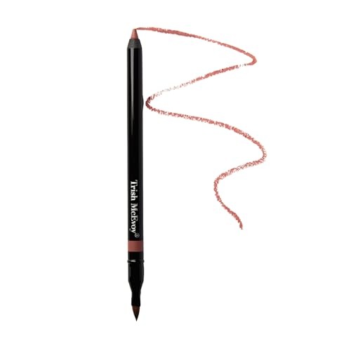 Lip Liner Pencil - Barely Nude Soft Nude, 1.2g - Long-Lasting Precision & Built-in Sharpener