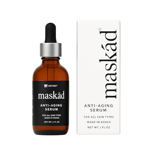 Anti-Aging Peptide Serum for Face - Hydrating Growth Factor Serum for Wrinkles & Fine Lines 2oz