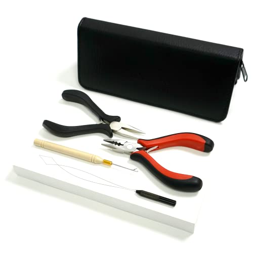 Professional Hair Extension Tool Kit for I-Tips Beads & Micro Links