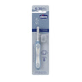 Chicco Indigo Blue Baby Toothbrush for 6-36 Months, 1 Pack, Blue