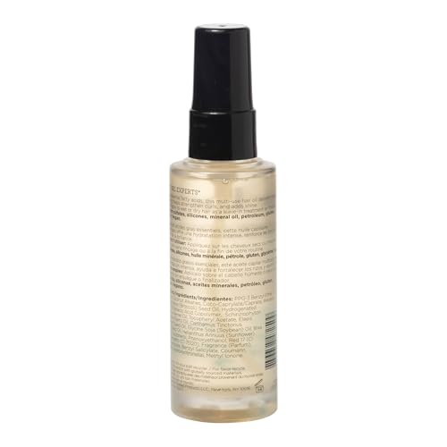 Moisture Lock Mongongo Hair Oil for Curly Hair - Hydrating Leave-In Treatment, 1.7 fl oz