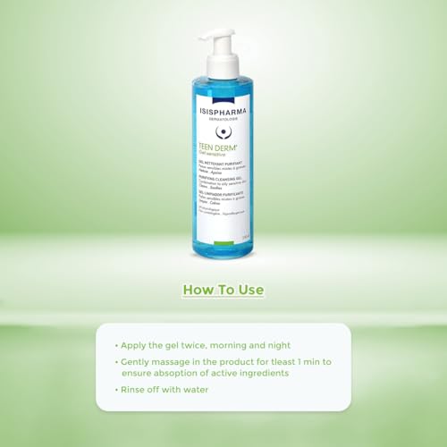 Sensitive Skin Moisturizing Gel - 250ml Skin Care for Teens