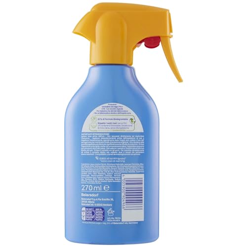 Nivea Sun Body Spray Lotion 270ml - Lightweight, Fast-Absorbing, Travel-Friendly SPF