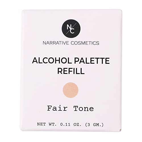 Narrative Cosmetics Alcohol Palette Refill Pans - Skin Tones - Fair Tone