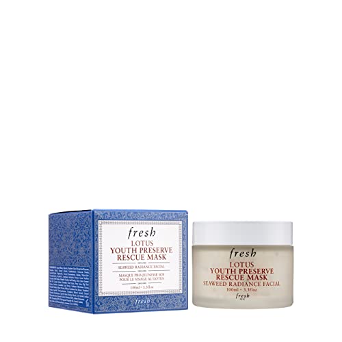 Fresh Lotus Youth Preserve Rescue Mask - Hydrating Skin Care for All Tones