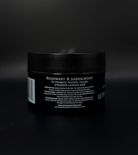 Men's Matte Styling Clay with Argan Oil & Rosemary - Flexible Hold, Thickening 3 oz