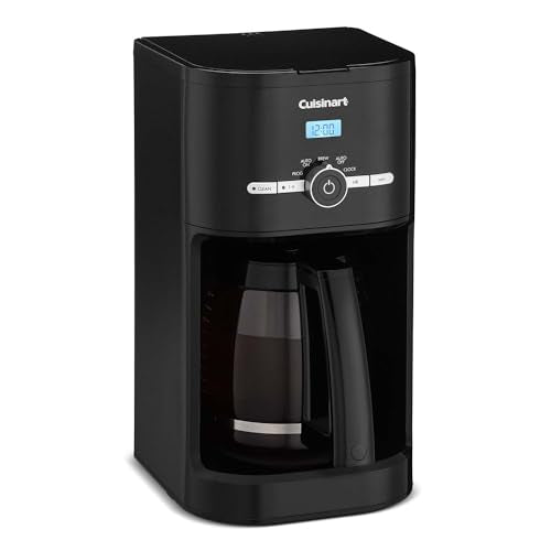 Cuisinart Classic 12-Cup Programmable Coffee Maker Black DCC-1120BKNAS