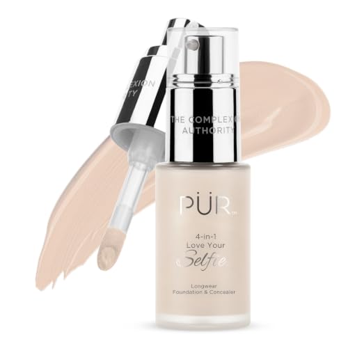 Liquid Foundation & Concealer with Hydrating Blend - Vanilla LN4 - Longwear, Full Coverage, Skin-Perfecting Makeup