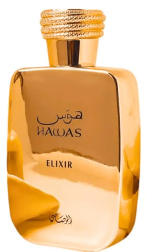 Hawas Elixir Unisex Oriental Vanilla Fragrance - Long-Lasting Mint, Chocolate, Musk