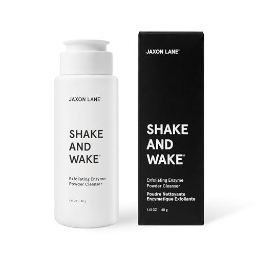 Men's Shake and Wake Enzyme Face Wash Powder 1.4oz - Gentle Exfoliating Cleanser