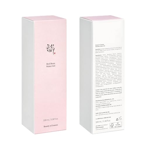 Hydrating Red Bean Water Gel & Refreshing Plum Cleanser Set - Korean Skincare