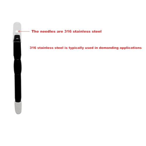 Disposable Microblading Pens 18U with Sharp Needles & Pigment Brush - Sterilized, Comfortable Grip